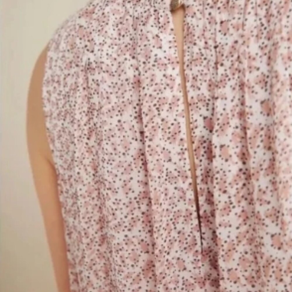 Anthropologie Cottagecore-Style Natalie Flounced Tunic Dress.⌚📦🏃💨🚚 - Picture 3 of 9
